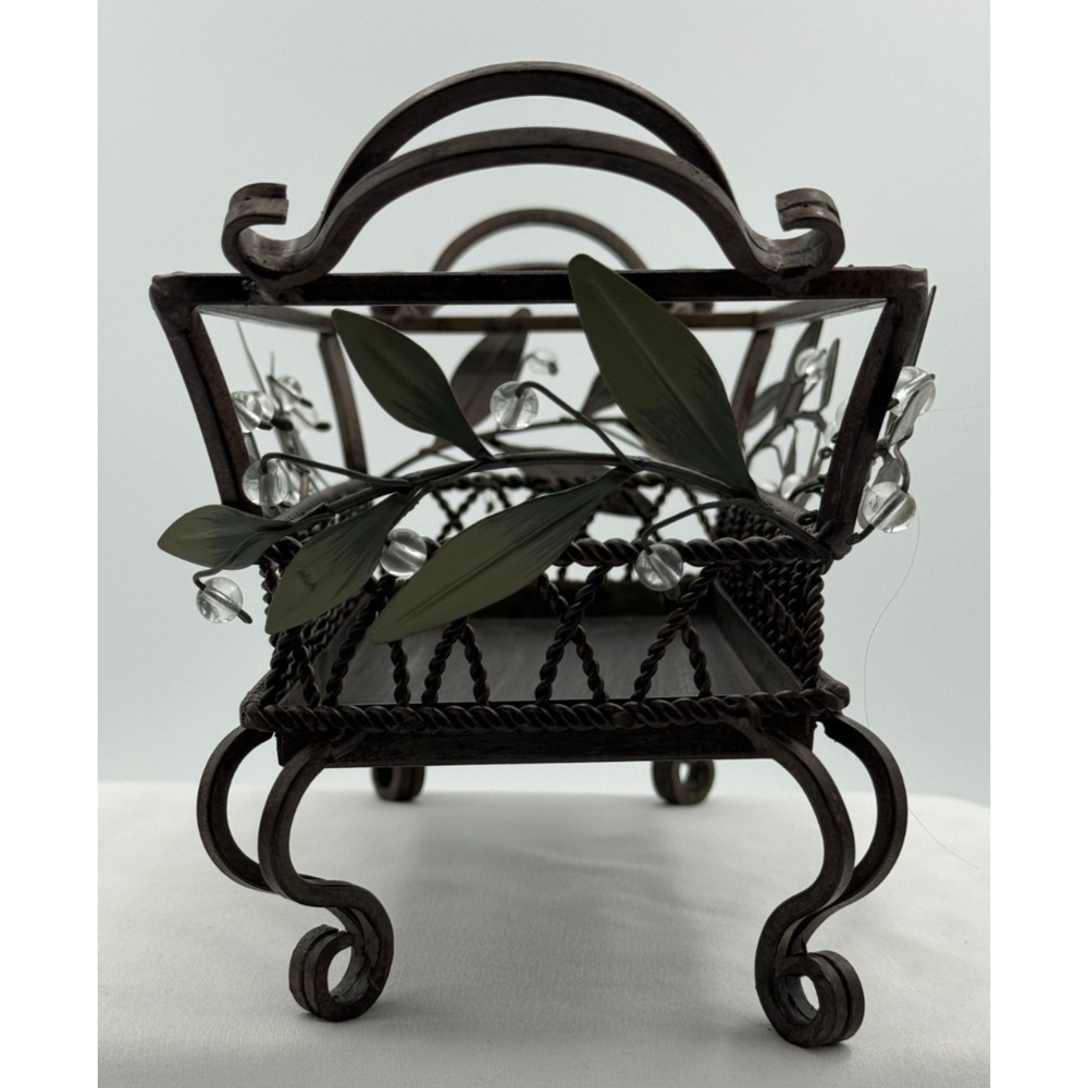 Partylite P8695 Garden Lites Brick Tray Votive Holder - For 3 Wick - NEW In Box - Picture 2 of 7